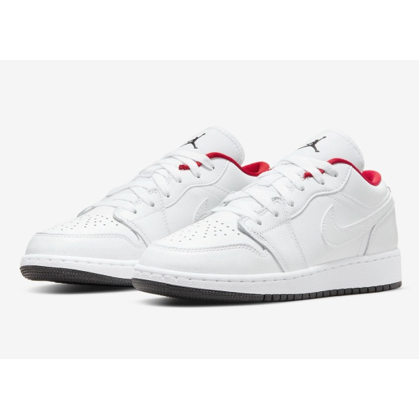 bb4f723f138411ee8b5e00affb376782 Air Jordan 1 Low GS 'White Gym Red' 553560-164