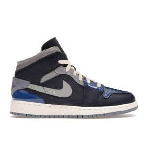 Air Jordan 1 Mid SE Craft GS 'Inside Out - Obsidian' DX2193-400