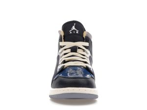 Air Jordan 1 Mid SE Craft GS 'Inside Out - Obsidian' DX2193-400