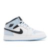 Air Jordan 1 Mid SE GS 'White Ice Blue' DV1337-104