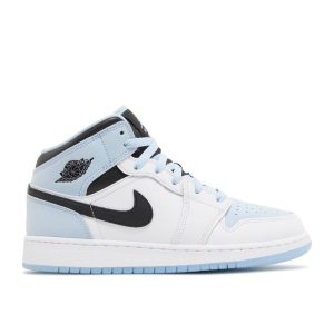 Air Jordan 1 Mid SE GS 'White Ice Blue' DV1337-104