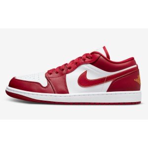 Air Jordan 1 Low GS 'Cardinal Red' 553560-607