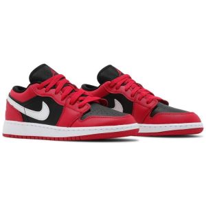 Air Jordan 1 Low GS 'Black Very Berry' 553560-061