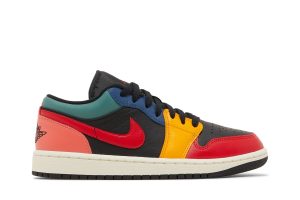 Wmns Air Jordan 1 Low SE 'Black Multi-Color' DN3739-060