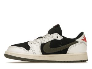 Travis Scott x Air Jordan 1 Low OG PS 'Olive' DZ5909-106