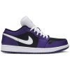 Air Jordan 1 Low 'Court Purple' 553558-501