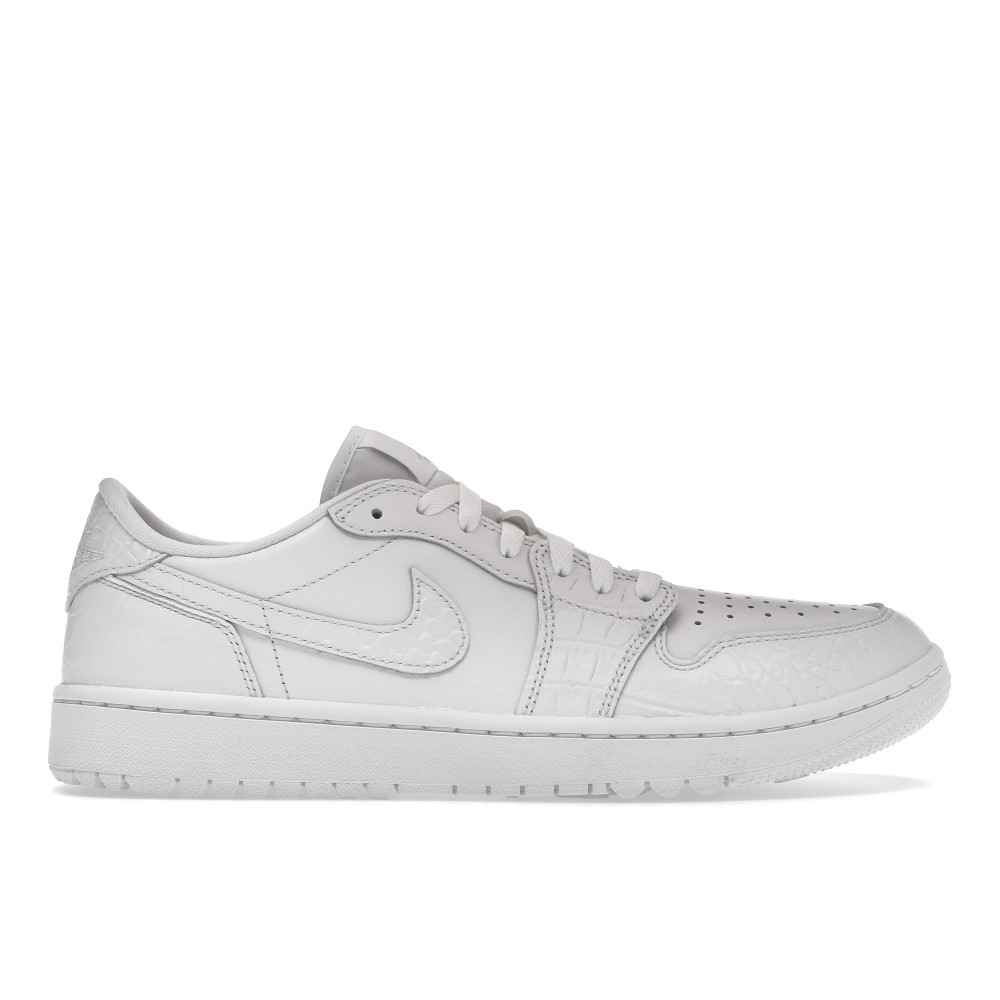 d601f990138411ee8b5e00affb376782 Air Jordan 1 Low Golf 'White Crocodile' DD9315-110