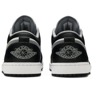 Air Jordan 1 Low 'Black Medium Grey' 553558-040
