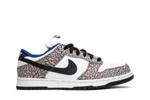 Supreme x Dunk Low Pro SB 'White Cement' 304292-001