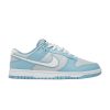 Dunk Low 'Fleece Swoosh - Light Blue' FB1871-011