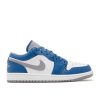 Air Jordan 1 Low 'True Blue Cement' 553558-412