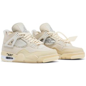 Off-White x Wmns Air Jordan 4 SP 'Sail' CV9388-100