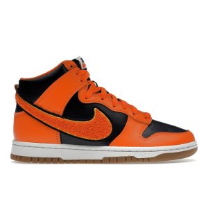 Dunk High 'Chenille Swoosh - Safety Orange' DR8805-002