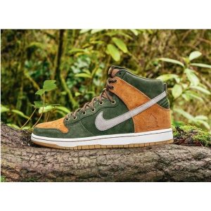 Homegrown x SB Dunk High PRM 'Sequoia' 839693-302