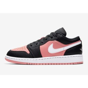 Air Jordan 1 Low GS 'Pink Quartz' 554723-016