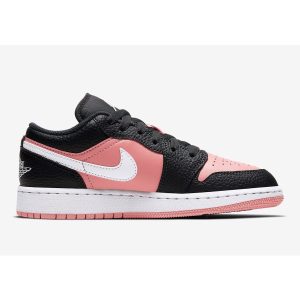 Air Jordan 1 Low GS 'Pink Quartz' 554723-016