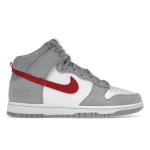 Dunk High SE 'Athletic Club - Light Smoke Grey Gym Red' DJ6152-001