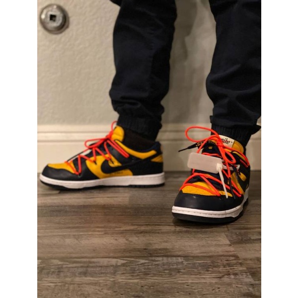 f60ce19c138a11ee8b5e00affb376782 Off-White x Dunk Low 'University Gold' CT0856-700
