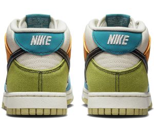 Dunk Mid 'Pale Ivory Multi-Color' DV0830-100