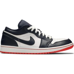 Air Jordan 1 Retro Low 'Obsidian Ember' 553558-481