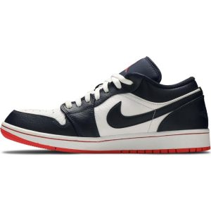 Air Jordan 1 Retro Low 'Obsidian Ember' 553558-481