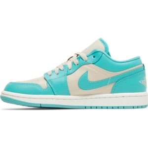 Wmns Air Jordan 1 Low 'Tropical Teal Sandy Beige' DC0774-131
