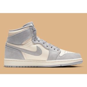 Wmns Air Jordan 1 High Premium 'Atmosphere Grey' AH7389-101