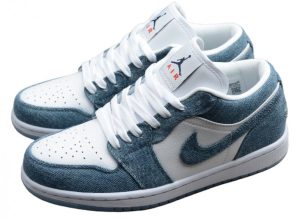 Wmns Air Jordan 1 Retro Low 'Denim' 315921-141
